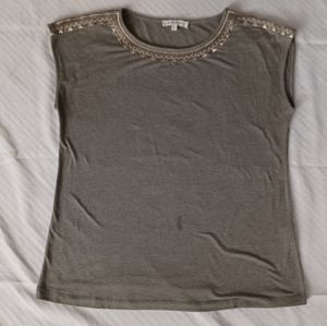 Rose + Olive top